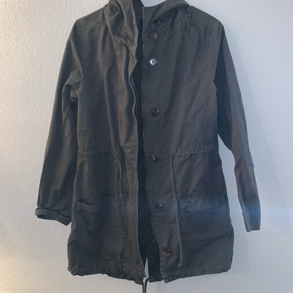 Army green jacket